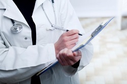Doctor taking notes